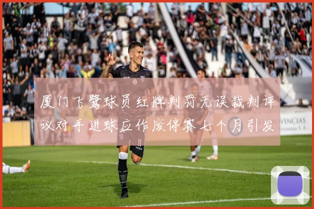 厦门飞鹭球员红牌判罚无误裁判评议对手进球应作废停赛七个月引发热议